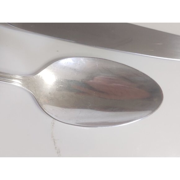 Vintage WM Rogers & Son Silver Plated Cutlery Set - Picture 12 of 14